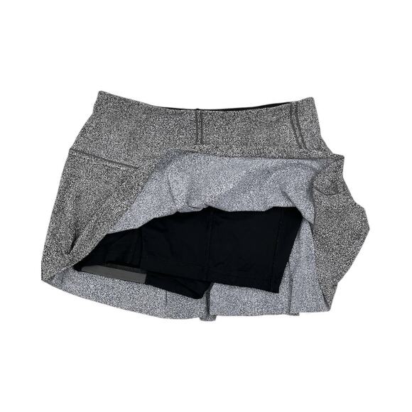 Lululemon Skirt Skort Lost in Pace Air Time White Black Womens 6 - Picture 4 of 7